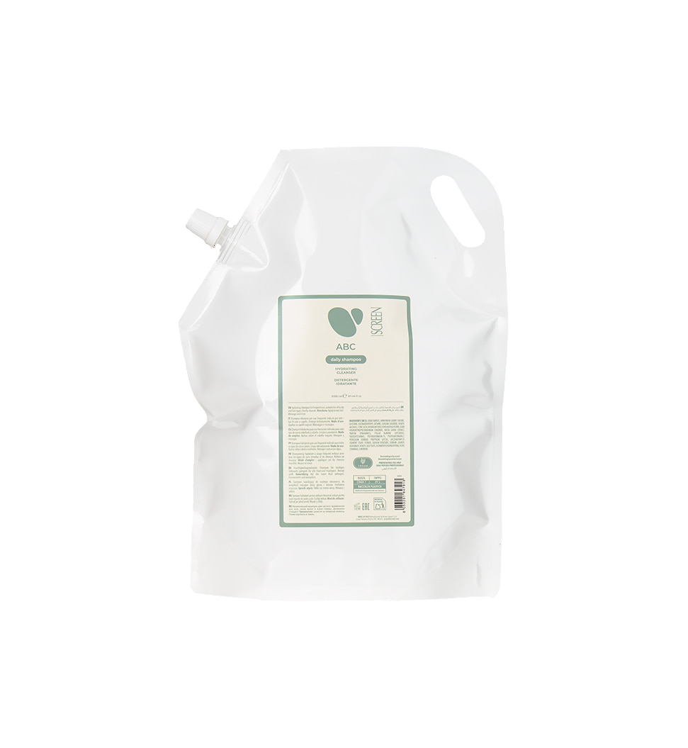 Зволожувальний шампунь для частого використання SCREEN ABC Daily Shampoo, 3000 ml - 1